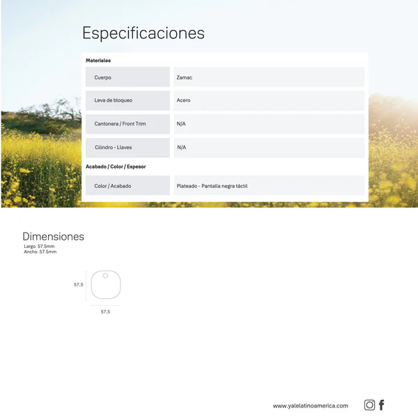 Cerradura para Mueble YF67