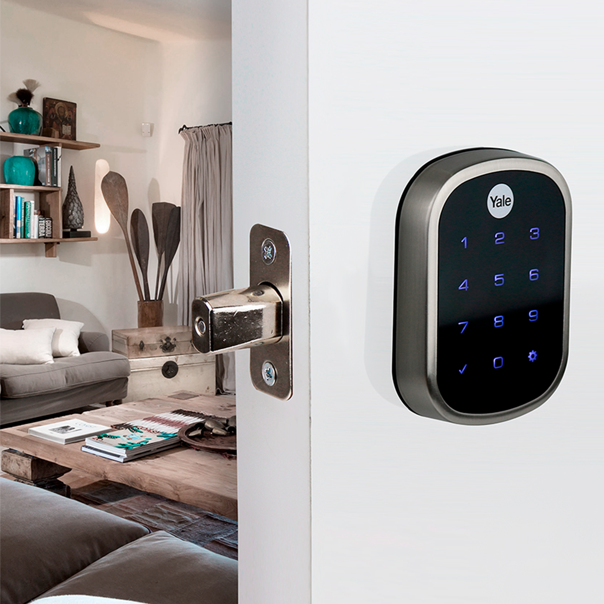 Cerrojo Digital YRD256 + kit apertura con celular