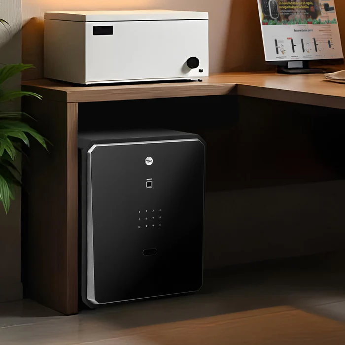 Caja fuerte biométrica táctil