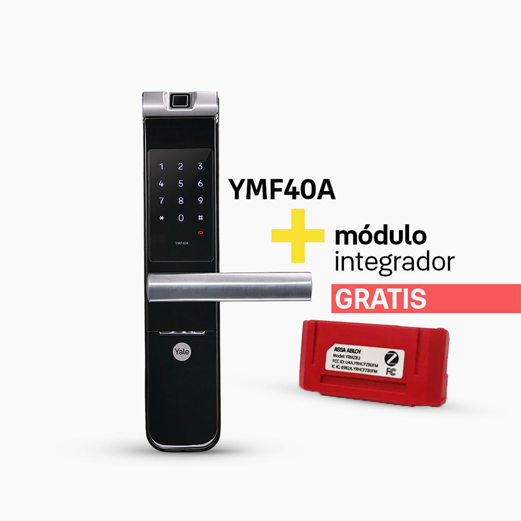 Cerradura digital YMF40A + kit apertura con celular