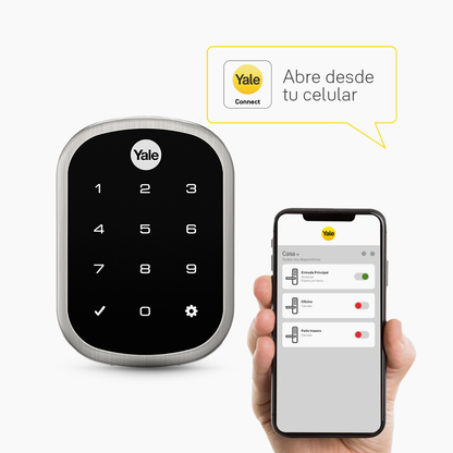 Cerrojo Digital YRD256 + kit apertura con celular