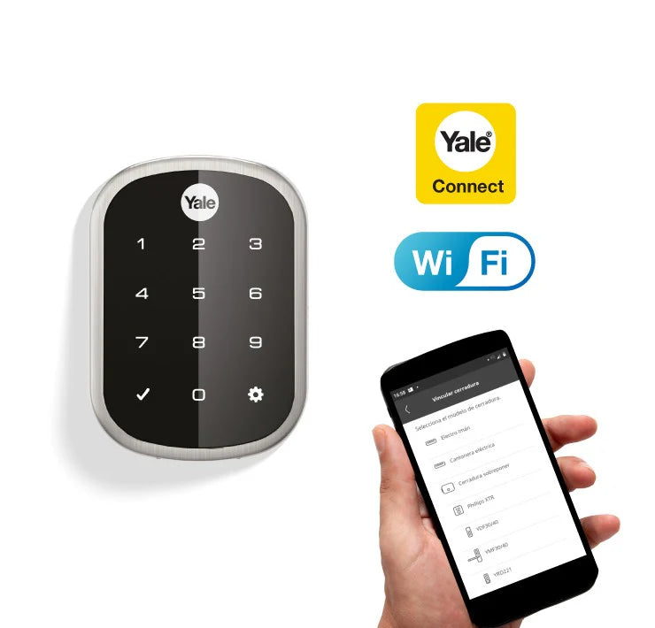 Cerrojo Digital YRD256 + kit apertura con celular